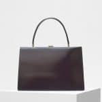 Celine Velvet Medium Clasp Bag