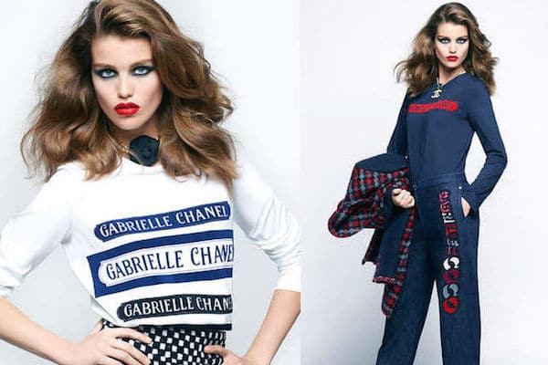 Chanel Gabrielle Chanel T-Shirts and Sweatshirts for Fall 2017 - Spotted  Fashion