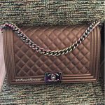 Chanel Iridescent Hardware Boy Bag 2