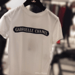 Chanel White/Black Gabrielle Chanel T-Shirt