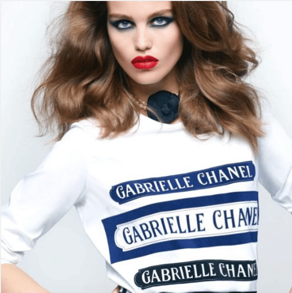 Chanel Gabrielle Chanel T-Shirts and Sweatshirts for Fall 2017 - Spotted  Fashion