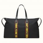 Fendi Black Think Duffel Bag