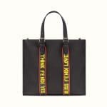 Fendi Black Vocabulary Nylon Tote Bag