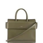 Givenchy Army Green Small Horizon Bag