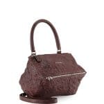 Givenchy Maroon Small Pandora Pepe Bag