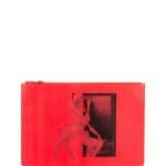 Givenchy Red Bambi Large Pouch Bag