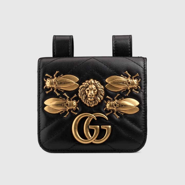 gucci bug belt bag