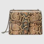 Gucci Multicolor Python Dionysus Medium Shoulder Bag