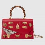 Gucci Red Ottilia Small Top Handle Bag