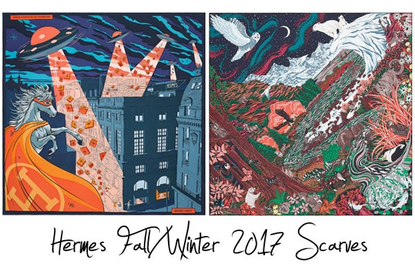 Hermes Fall/Winter 2017 Scarves 