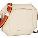 Hermes White Octogone 23 Bag