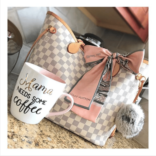 How To Tie Purse Twilly Scarf on Louis Vuitton Speedy 30 Tutorial