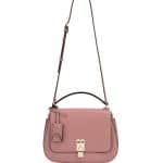 Valentino Pink Joylock Flap Messenger Bag