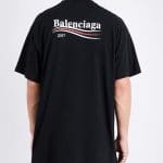 Balenciaga Black Balenciaga 2017 Logo Oversize Tshirt