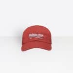 Balenciaga Red/White Balenciaga 2017 Logo Cap