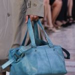Bottega Veneta Blue Top Handle Bag - Spring 2018