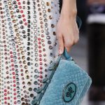 Bottega Veneta Light Blue Suede Butterfly Flap Bag - Spring 2018