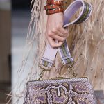 Bottega Veneta Lilac Python Shoulder Bag - Spring 2018