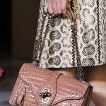 Bottega Veneta Pink Crocodile City Knot Bag 2 - Spring 2018