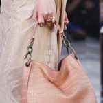 Bottega Veneta Pink Crocodile Hobo Bag - Spring 2018