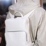 Bottega Veneta White Crocodile Backpack Bag - Spring 2018
