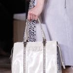 Bottega White Leather/Python Tote Bag 2 - Spring 2018