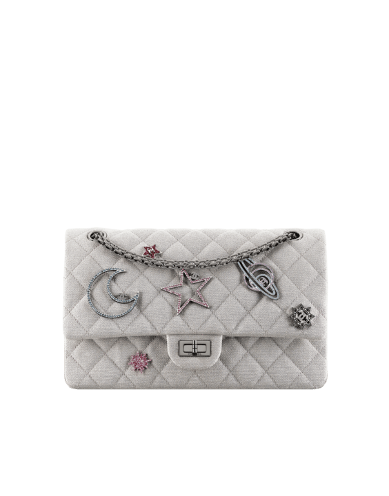 Chanel Classic 2.55 Reissue Space Charm Crossbody Bag