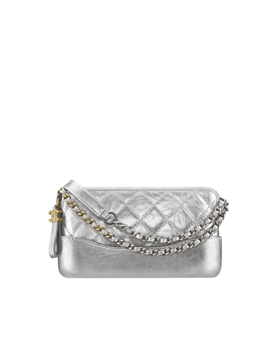 Chanel Gabrielle clutch on a chain in black and white! This is one of , Chanel Wallet On Chain