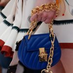 Chloe Blue Quilted Drew Bag 2 - Spring 2018