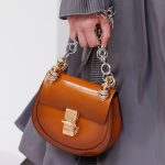 Chloe Tan Patent Drew Bag - Spring 2018