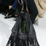 Dior Black Dragon Printed Fringed Crossbody Bag 2 - Spring 2018