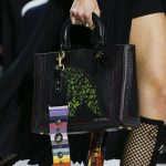 Dior Black Dragon Printed Lady Dior Bag - Spring 2018