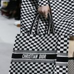 Dior Black/White Checkered Tote Bag - Spring 2018