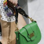 Dior Green D-Fence Saddle Bag - Spring 2018