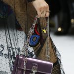 Dior Metallic Purple Embellished Dioraddict Flap Bag - Spring 2018