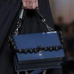 Fendi Blue Embellished Kan I Bag - Spring 2018