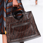 Fendi Brown FF Pattern Runaway Bag 2 - Spring 2018