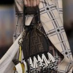 Fendi Brown FF Pattern with Fringe Mon Trésor Bucket Bag - Spring 2018