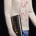 Gucci Black/Gold Guccy Clutch Bag - Spring 2018