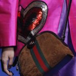 Gucci Brown Suede Crossbody Bag - Spring 2018