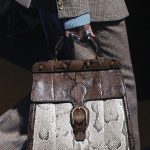 Gucci Brown/Natural Python Top Handle Bag - Spring 2018