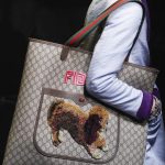 Gucci GG Supreme with Dog Patch Tote Bag - Spring 2018