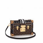 Louis Vuitton Brogue Monogram Canvas Petite Malle Bag