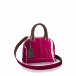 Louis Vuitton Magenta Patent/Monogram Canvas Alma BB Bag