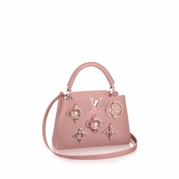 Louis Vuitton Magnolia Taurillon Capucines PM Bag