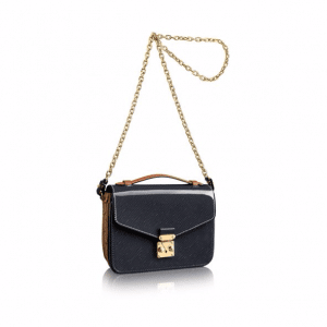 Louis Vuitton Noir Epi/Monogram Reverse Pochette Métis Mini Bag