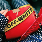 Off-White Red Binder Clip Bag 2