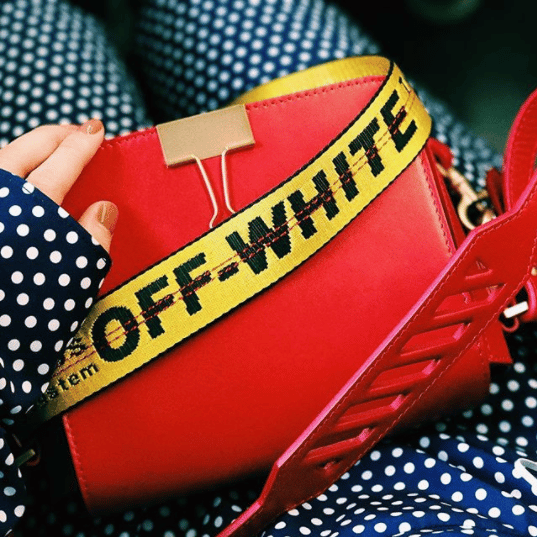 Bag of the Week: Off-White Binder Clip Bag – Inside The Closet