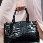 Prada Black Crocodile Top Handle Bag - Spring 2018