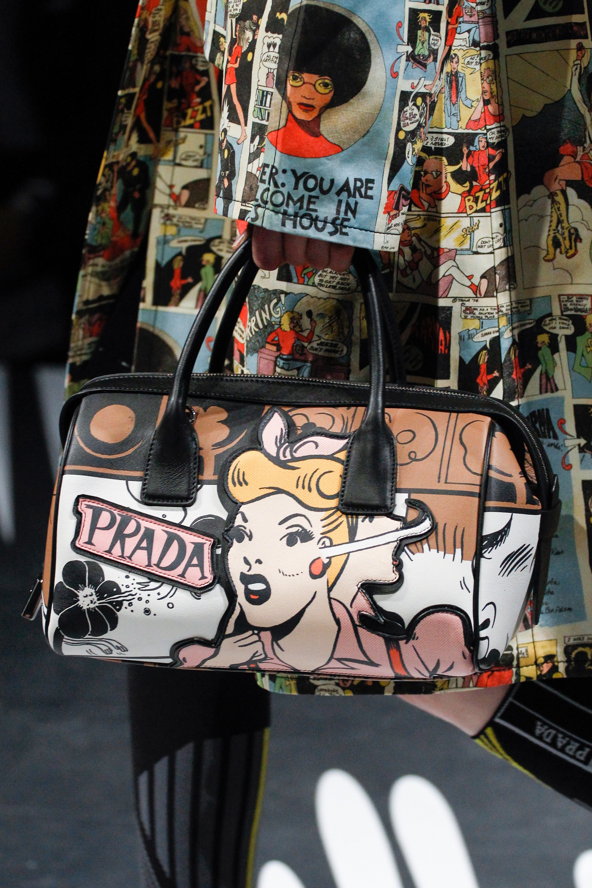 The Hadids Present a Unified Front with New Spring 2018 Bags from Prada -  PurseBlog